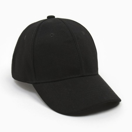 Baseball cap, black color, size 56-58