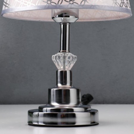 Table lamp 16227/1CR E27 40W chrome 21x21x34.5 cm Risalux-4