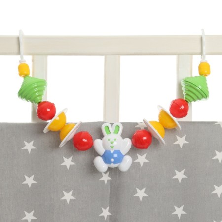 Stretching on the stroller/crib "Russian field", color mix, aelytes-3