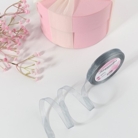 Kapron tape, 10 mm, 20 ± 1 m, color gray No. 59-1