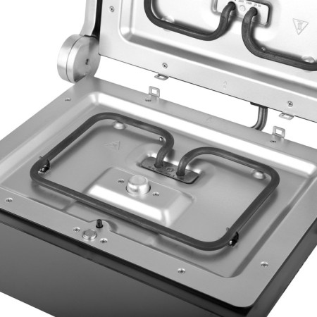 Electric grill Brayer 2008br, anti -stick coating, 33x24.5 cm, silver-7