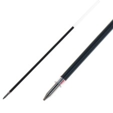 Ballic shaft 0.7 mm, on an oil basis, transparent, 140 mm housing, red ink red