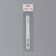 File - emery, abrasiveness 180/240, 18 cm, gray color