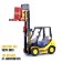Radio controlled machine "Loader", works on the battery, light