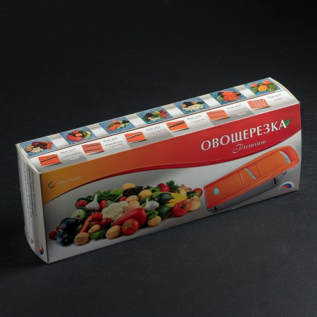 Set for cutting vegetables No. 1, with 6 nozzles, vegetable manager and container-6