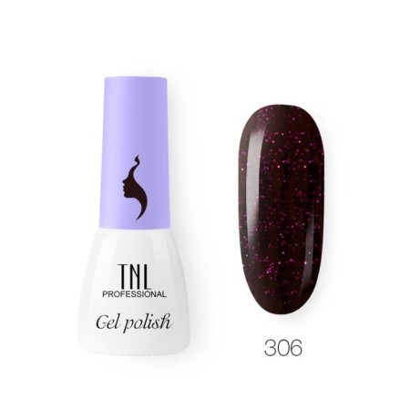 TNL Mini Gel-psy “8 feelings”, No. 306 Berry stars, 3.5 ml