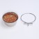 A feeder for a cage with screws on screws, 600 ml