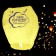 The flashlight of desires "Happy Birthday" Dome, yellow