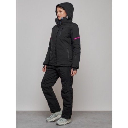 Ski costume Women Winter, size 46, black color-22