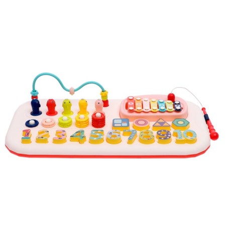 Developing toy "Fun games", pink color-1