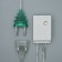 Garland "Curtain" 2 × 1.5 m with nozzles "Hedgehog", IP20, Transparent thread, 360 LED, glow of multi, 8 modes, 220 V