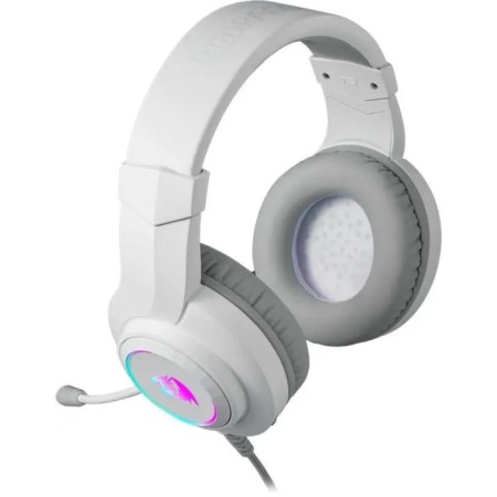 Redragon Hylas headphones, game, microphone, 3.5 mm, 1.8m, white-3