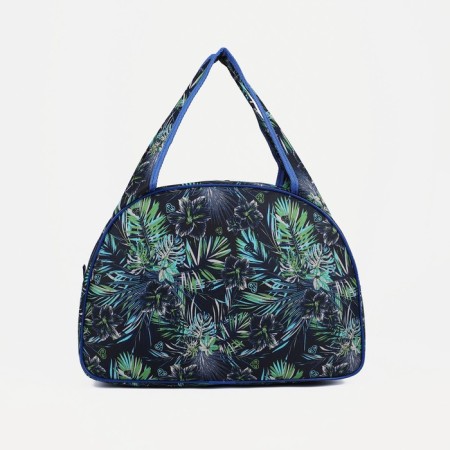 Road bag with lightning, green/blue color-1