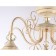 Ceiling chandelier Ambrella Light, Traditional, TR3057, 5HE27, beige color, gold