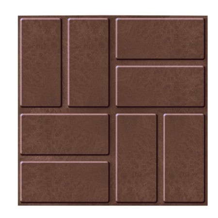 PPC tile is pavement, 33 × 33 × 3 cm, brown, "reinforced"