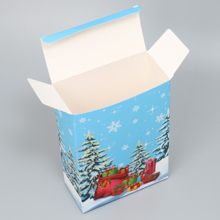 Folding box "Happy New Year", dragon, 16 x 23 x 7.5 cm, new year-4
