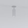 Lamp ceiling Elektrostandard, Diffe LED 8 W, 39x39x153 mm, IP20, Silver Color