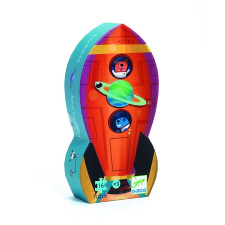 DJeco Puzzle "Rocket", 16 elements-1