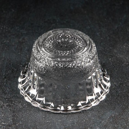 Glass sugar tower konya, d = 12 cm, with a lid-2