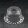 Glass sugar tower konya, d = 12 cm, with a lid