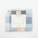 Pillowcase Lovelife Square Blue, 50*70, 100%cotton, satin, 125g/m²