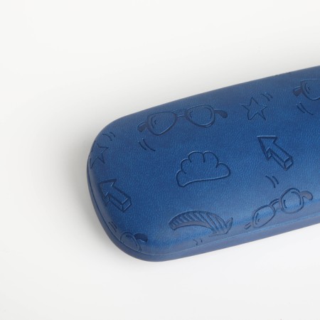 Case for glasses on the chosen chubby, length 16 cm, blue color-2