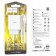 Network charger Hoco C97A, USB, Type-C, 20 W, Type-C-Lightning, 1 m, white