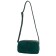 Women's bag (B2768-04140) Artificial leather + suede, green, 1x210x24 cm