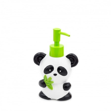 Panda liquid soap dispenser, colored