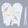 Bonbonniere box, gift packaging, “marble”, 7.5 x 8 x 7.5 cm