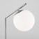 Frost table lamp, 1x60W E27, chromium color