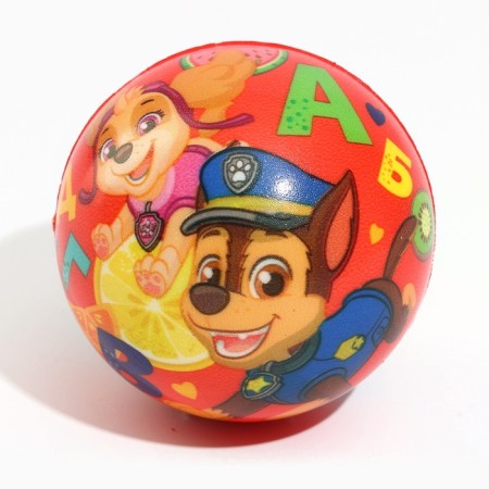 Soft ball PAW PATROL "Alphabet", 6.3cm, mix-2