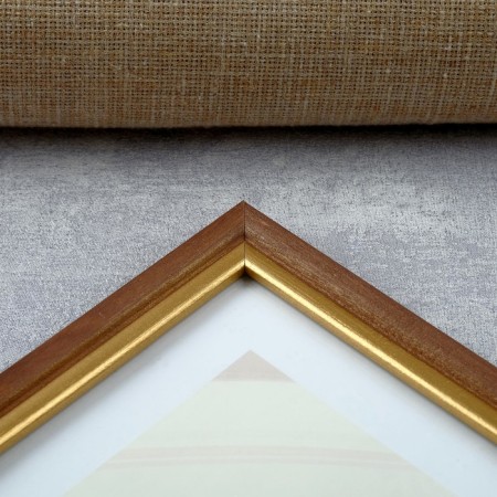 Photo frame Pine C15 21x30 cm, 002 Walnut 3 (plastic screen)-2