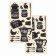Set of kitchen towels "Coffee", 35x60cm-2pcs, 100% HL
