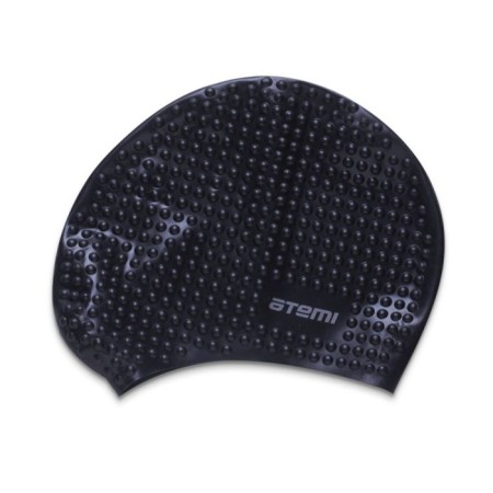ATEMI BS20 swimming cap, silicone, black color-3