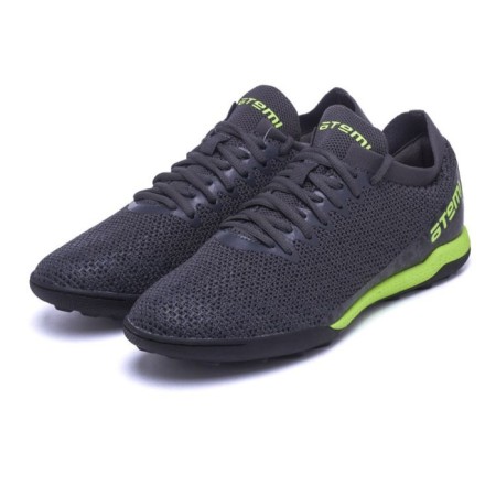 Beats football ATEMI SBA-003 Turf Kids, gray/bright salute, size 34