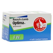 Контактные линзы Optima FW, -6,5/8,4, в наборе 4 шт.