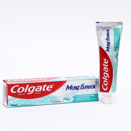 COLGATE MAX White toothpaste with bleaching plates, 100 ml