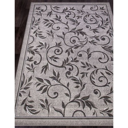 Rectangular carpet Merinos Silver, size 250x350 cm, color Light Gray-1