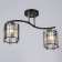 Astril chandelier 2he27 40W Black 45.5x12.5x28.5cm Bayerlux