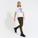 Women's T-shirt Minaku "Girl" Color White, Rr. 52
