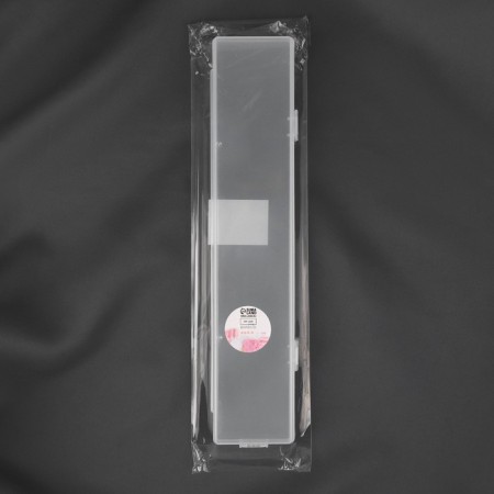 A container for storing trifles, with a suspension, 26.7 × 5.5 × 1.8 cm, the color is transparent-3