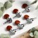 A set of a single kolkovo mechanics Music Life, silver with brown, 3+3