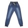 Jeans for girls, height 110 cm, blue color