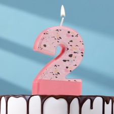 Candle for the Mosaika cake, number 