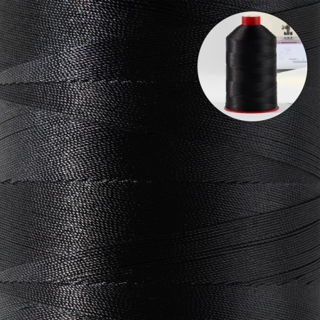 Threads 130l, 2500 m, black color No. 115-1