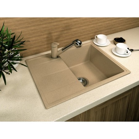 Dr.gans Smart “Olivia-620” kitchen washing is 620x480 mm, h = 180 mm, white color-2