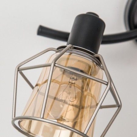 Tavern lamp, 2x60W E14 black-3