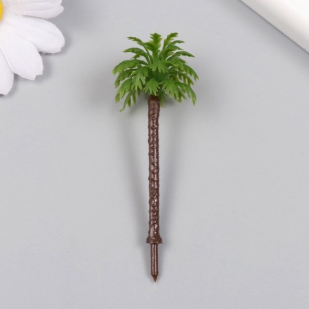 Artificial plant for creativity plastic "Palma" 6.2 cm