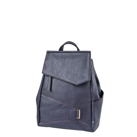 Backpack, valve department, purple color 32x24x12cm